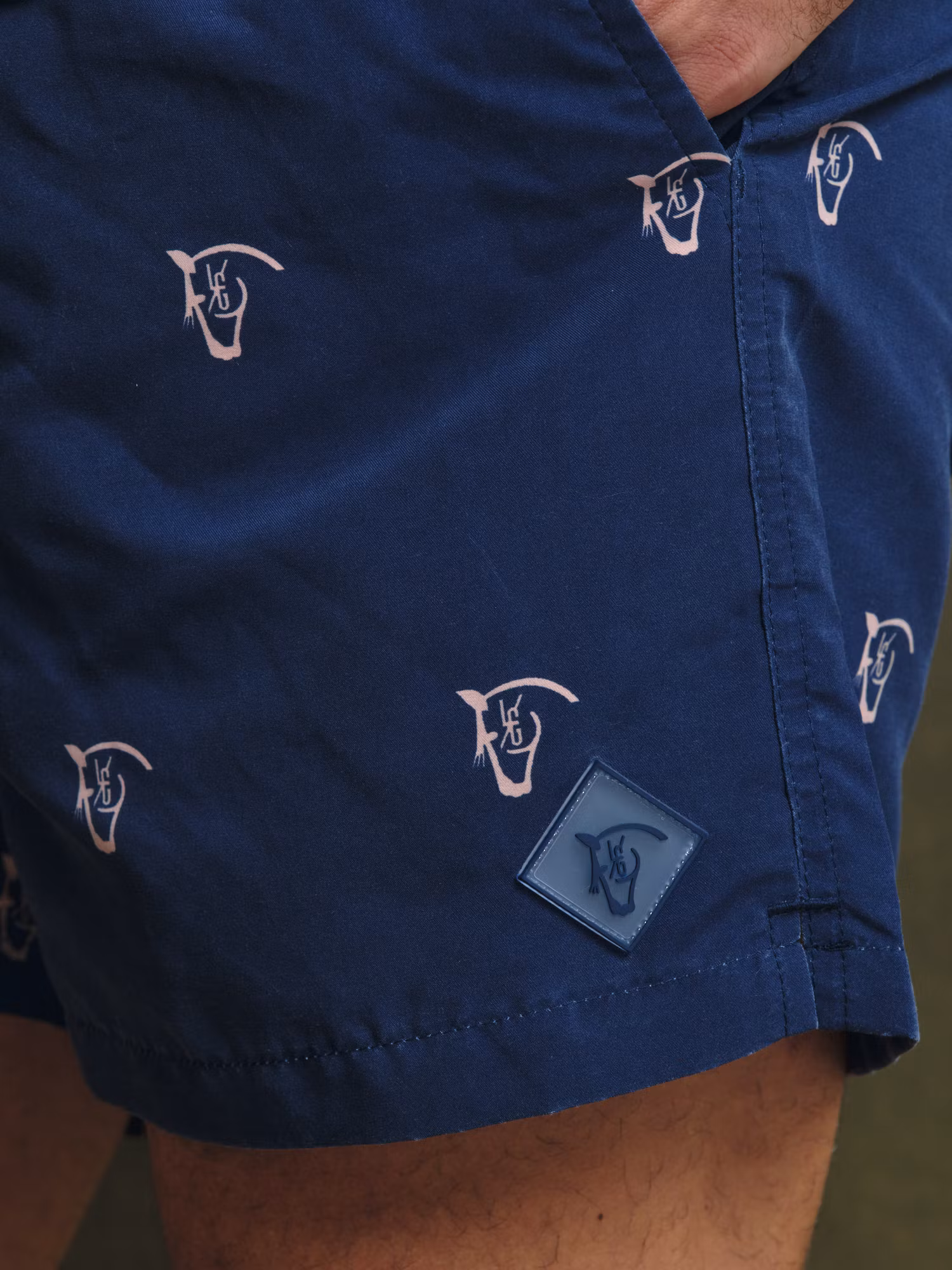 Brand Washed Swimsuit | Marino