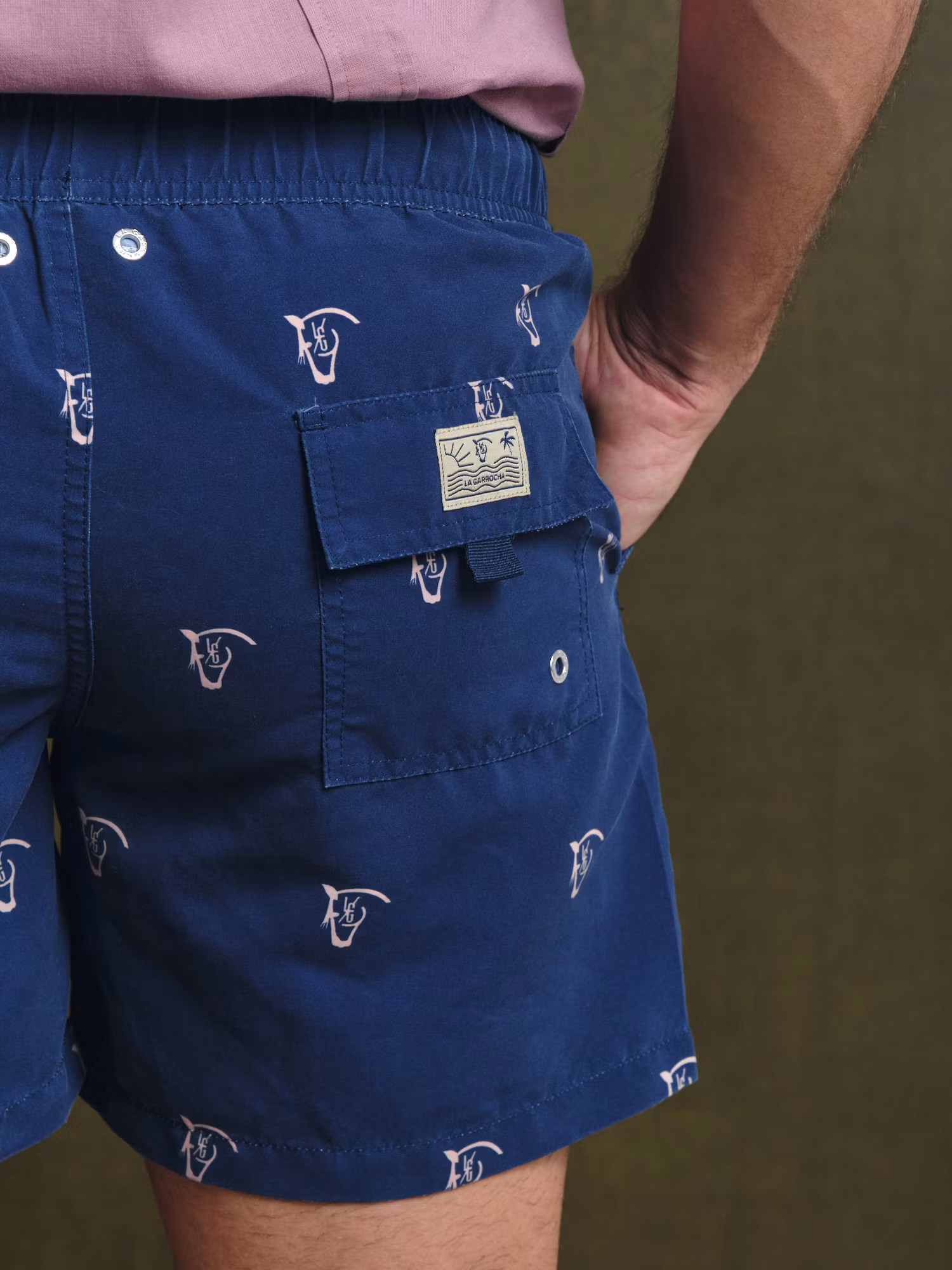 Brand Washed Swimsuit | Marino