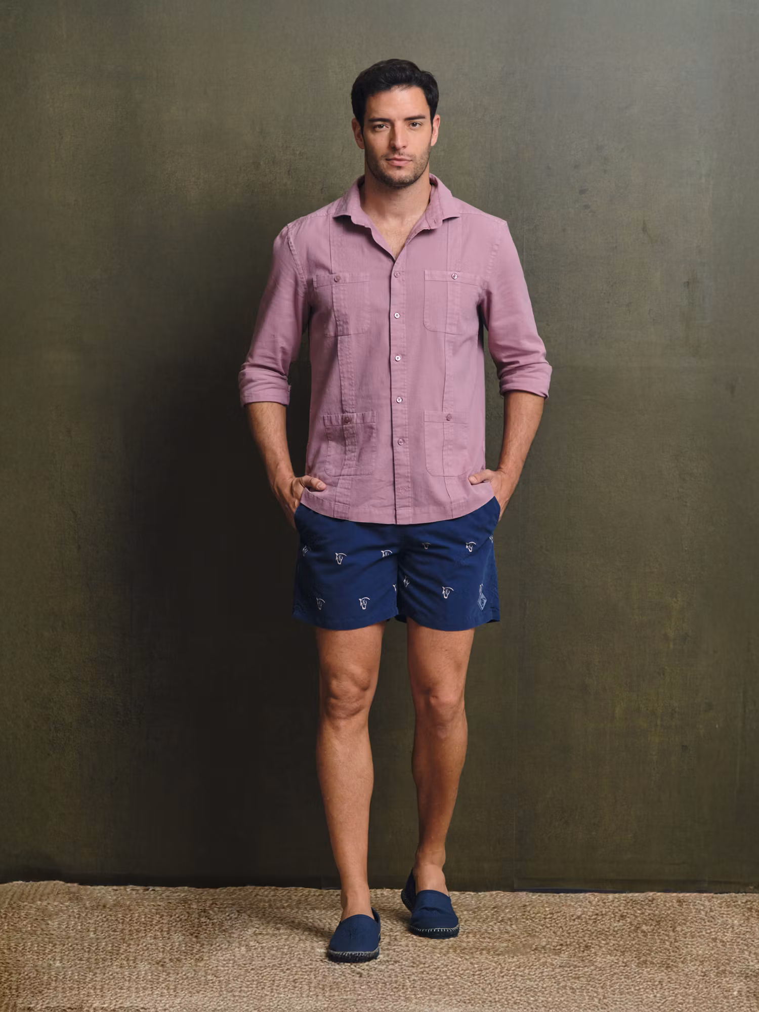 Brand Washed Swimsuit | Marino