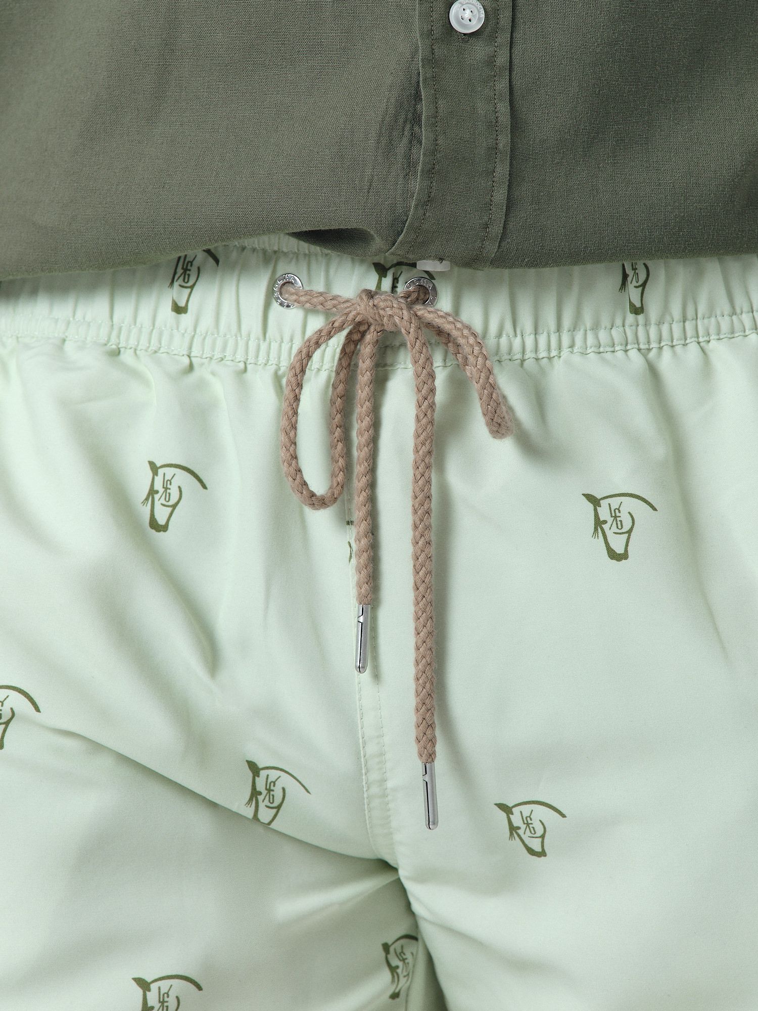 Brand Washed Swimsuit | Verde Light