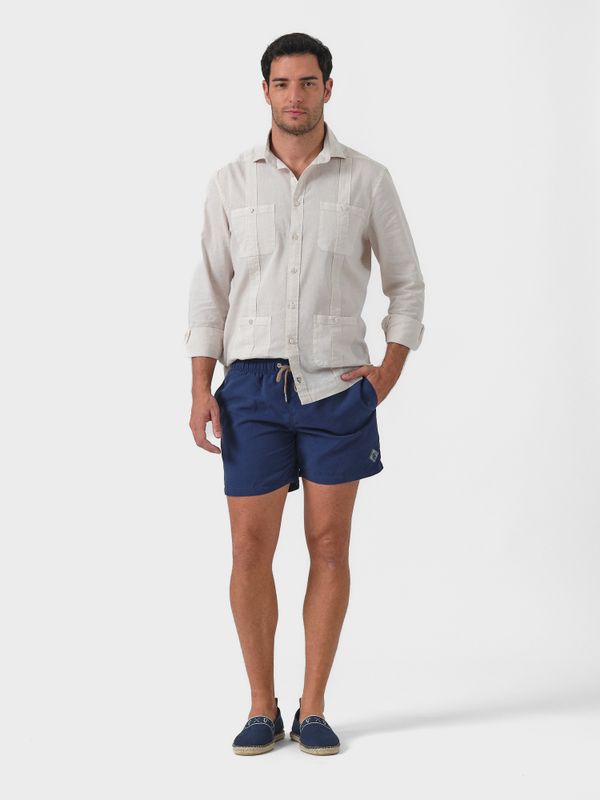 Calção de banho Lavado | Marino