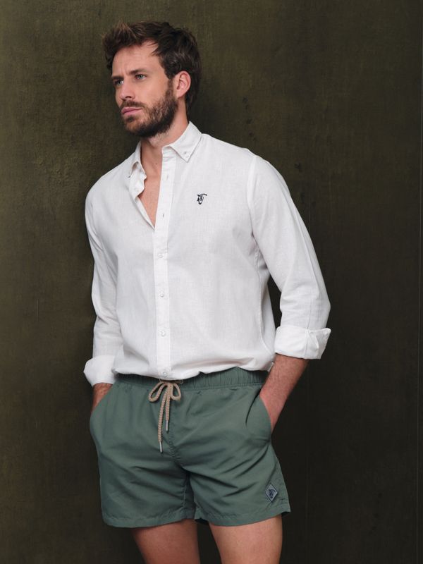 Calção de banho Lavado | Salvia