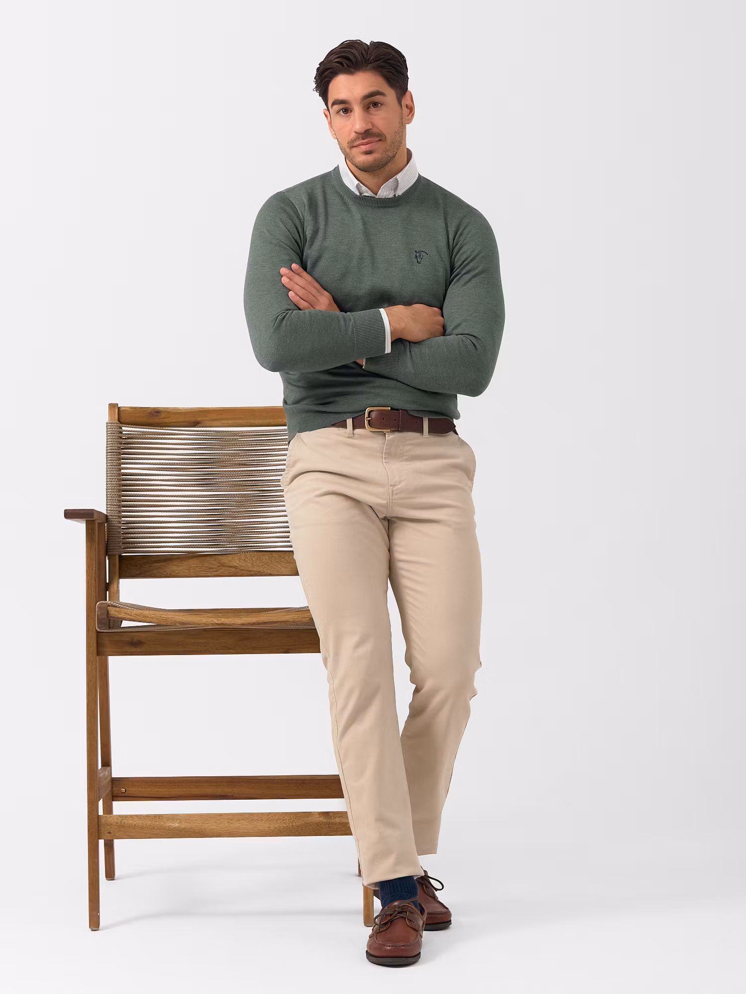 Pull Col Rond Mélange | Acebo