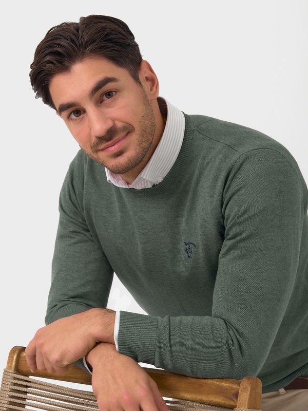 Pull Col Rond Mélange | Acebo