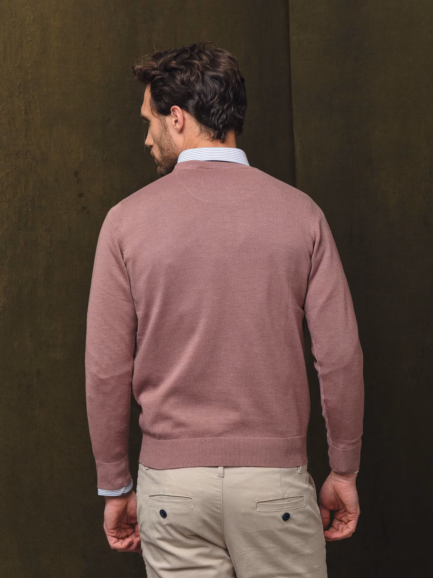 Pull Col Rond Mélange | Lavanda