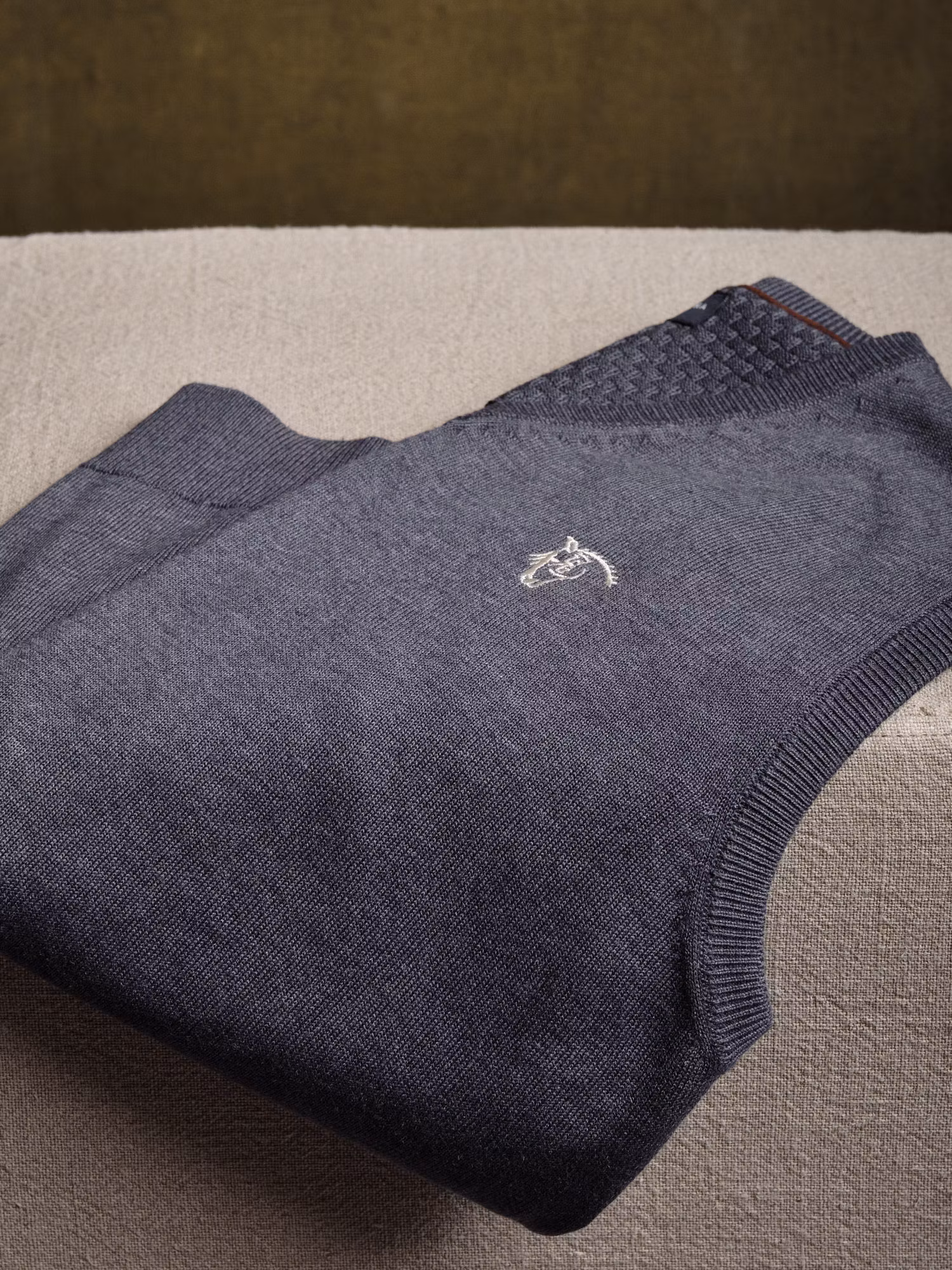 Gilet en Maille Melange | Marino