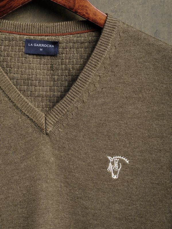 Colete de Malha Melange | Caza