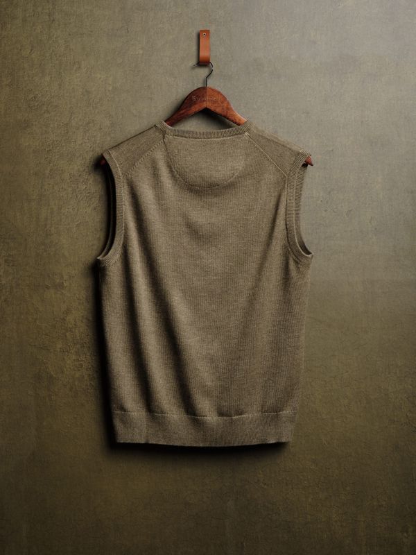 Colete de Malha Melange | Caza