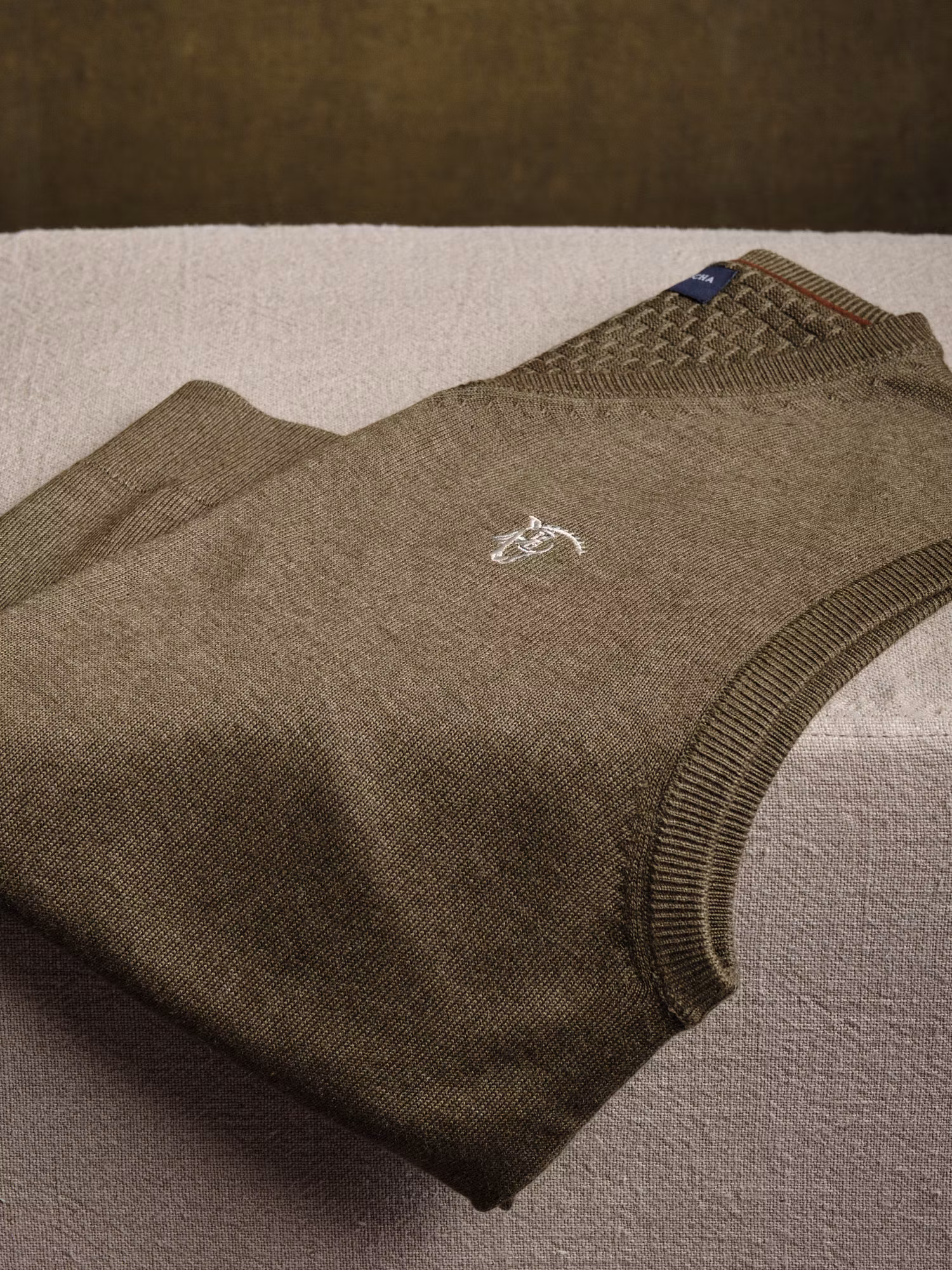 Gilet en Maille Melange | Caza