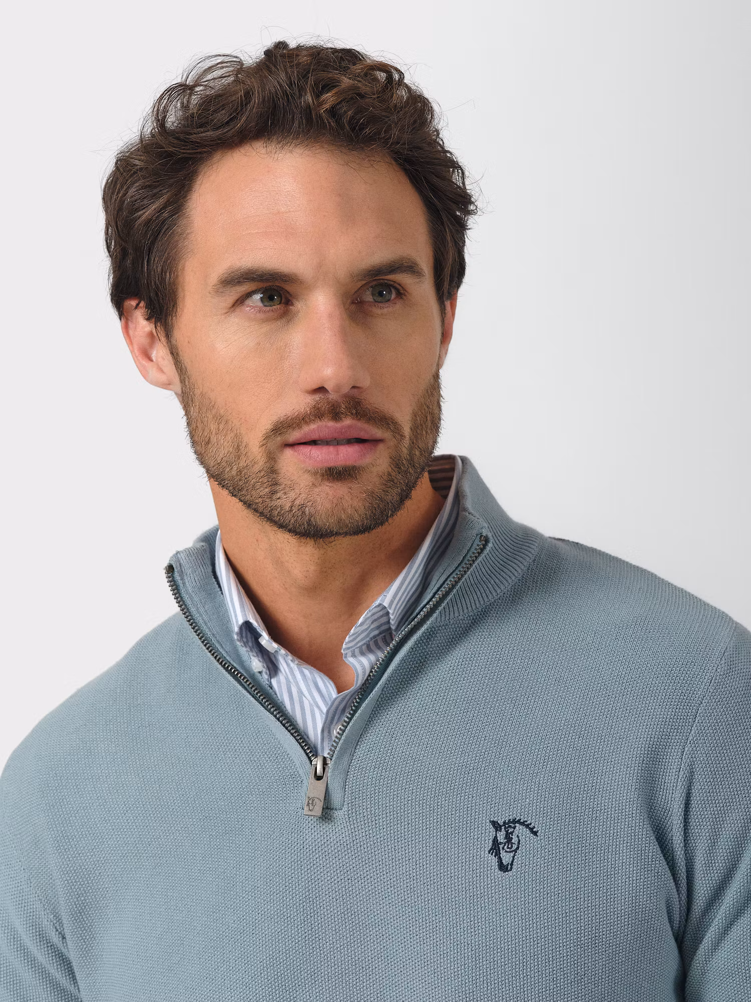 Pull à Structure Demi-Fermeture Éclair | Zafiro