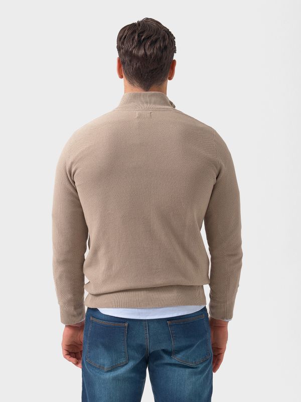 Pull à Structure Demi-Fermeture Éclair | Piedra