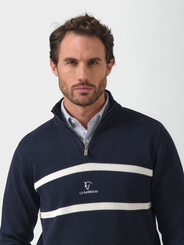 Pull Demi-Fermeture Éclair Atelier | Marino