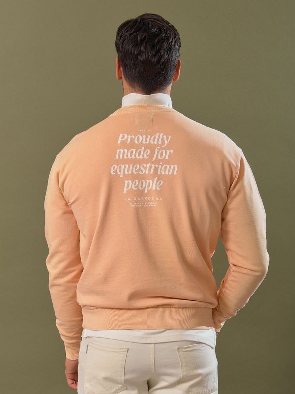 Sweatshirt Proudly | Melocotón