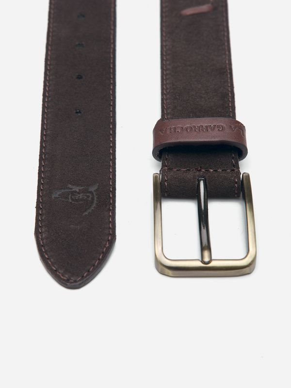 Cinto de Camurça Espinha de Peixe | Chocolate