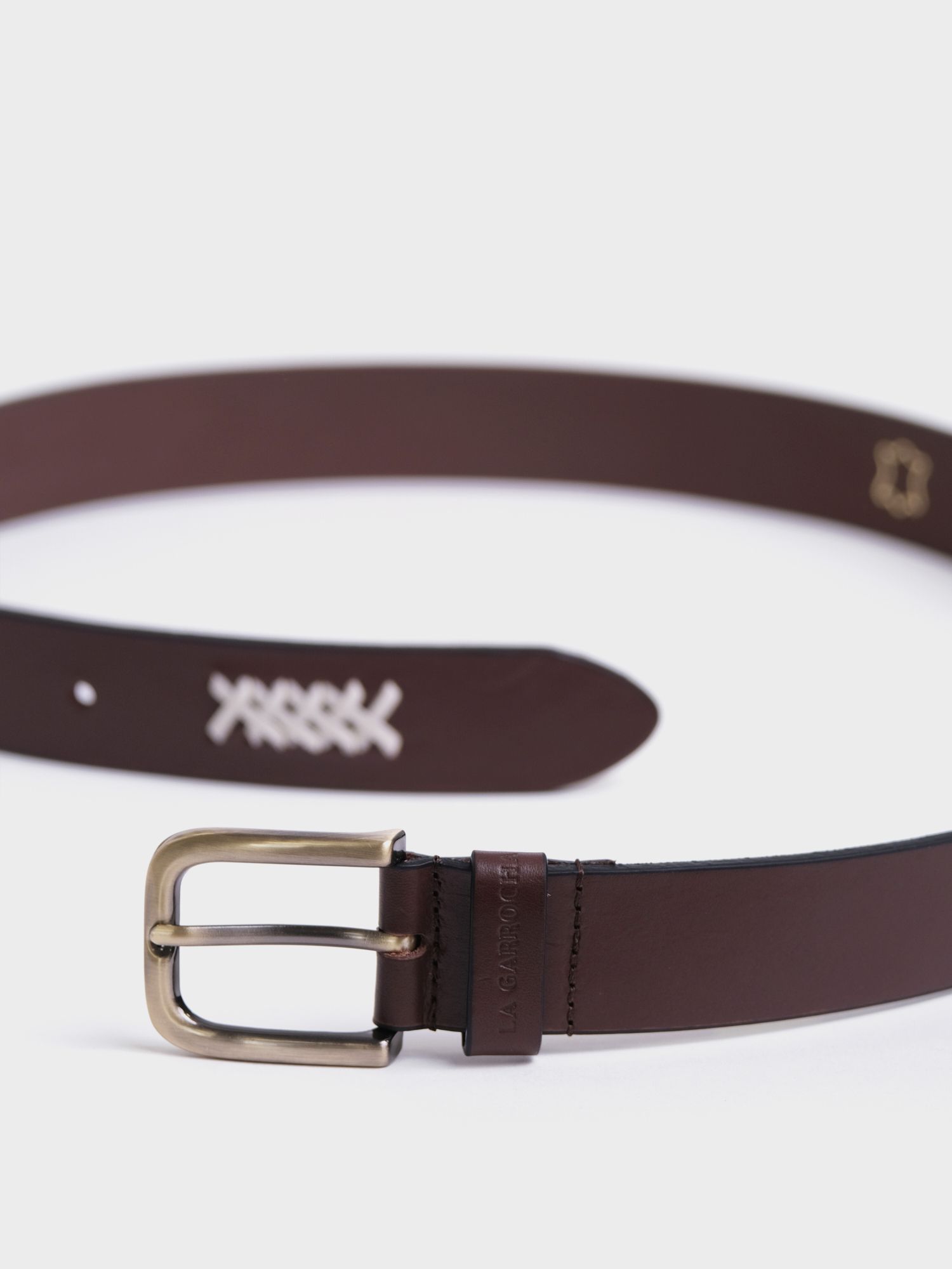 Cinto Aplique Trenza | Chocolate