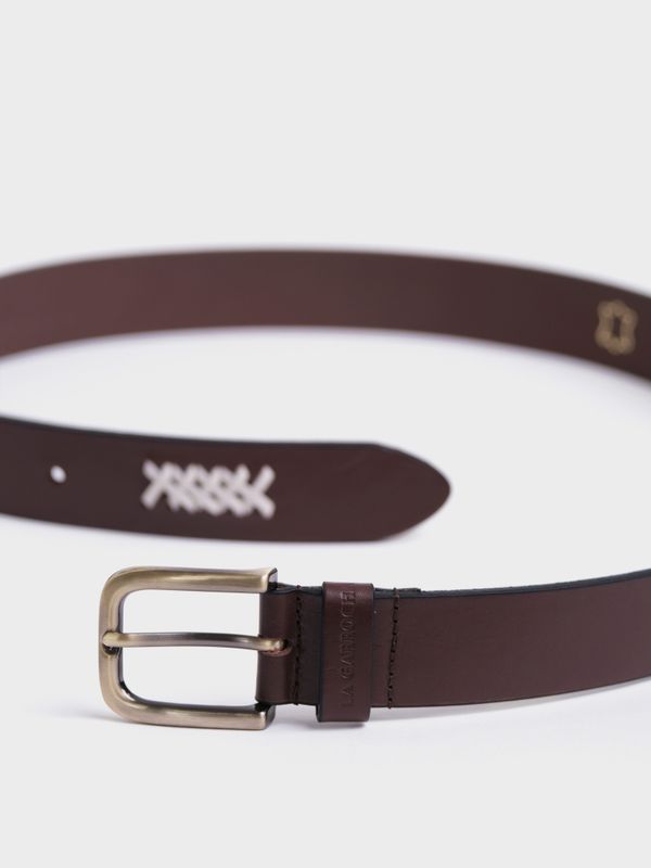 Cinto Aplique Trenza | Chocolate