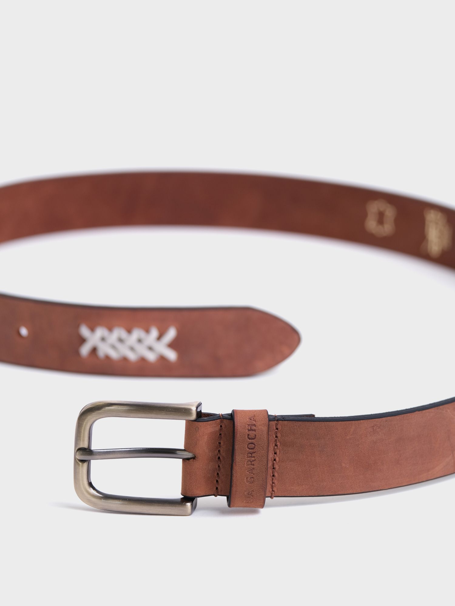 Cinto Aplique Trenza | Cuero