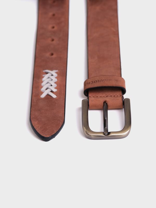 Cinto Aplique Trenza | Cuero