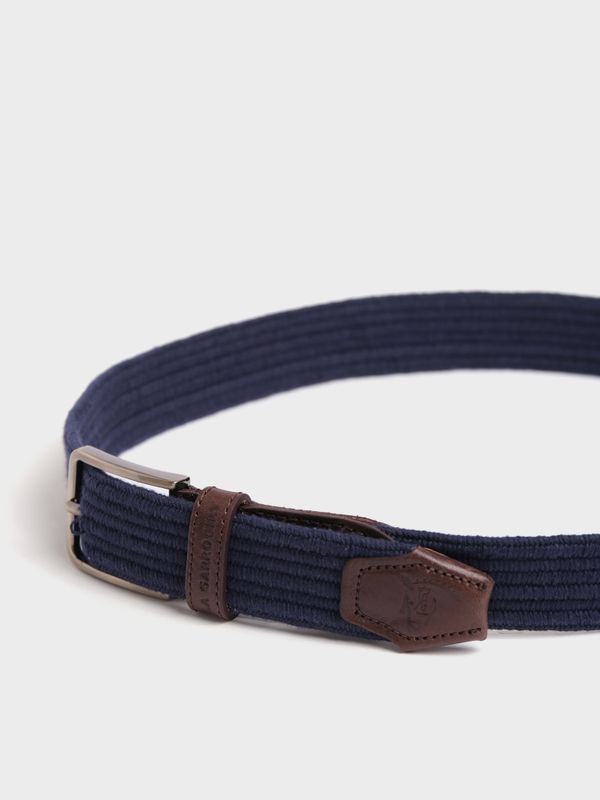 Cinto Entrançado Encerado | Marino