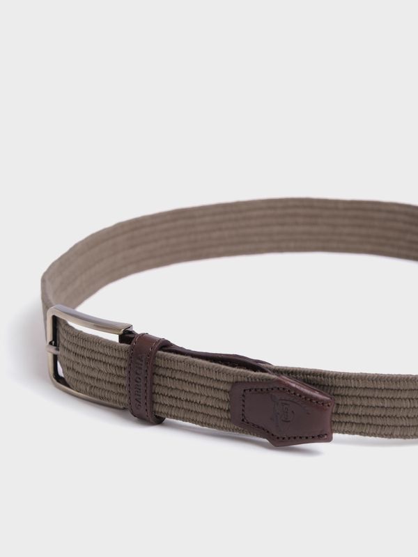 Cinto Entrançado Encerado | Greige