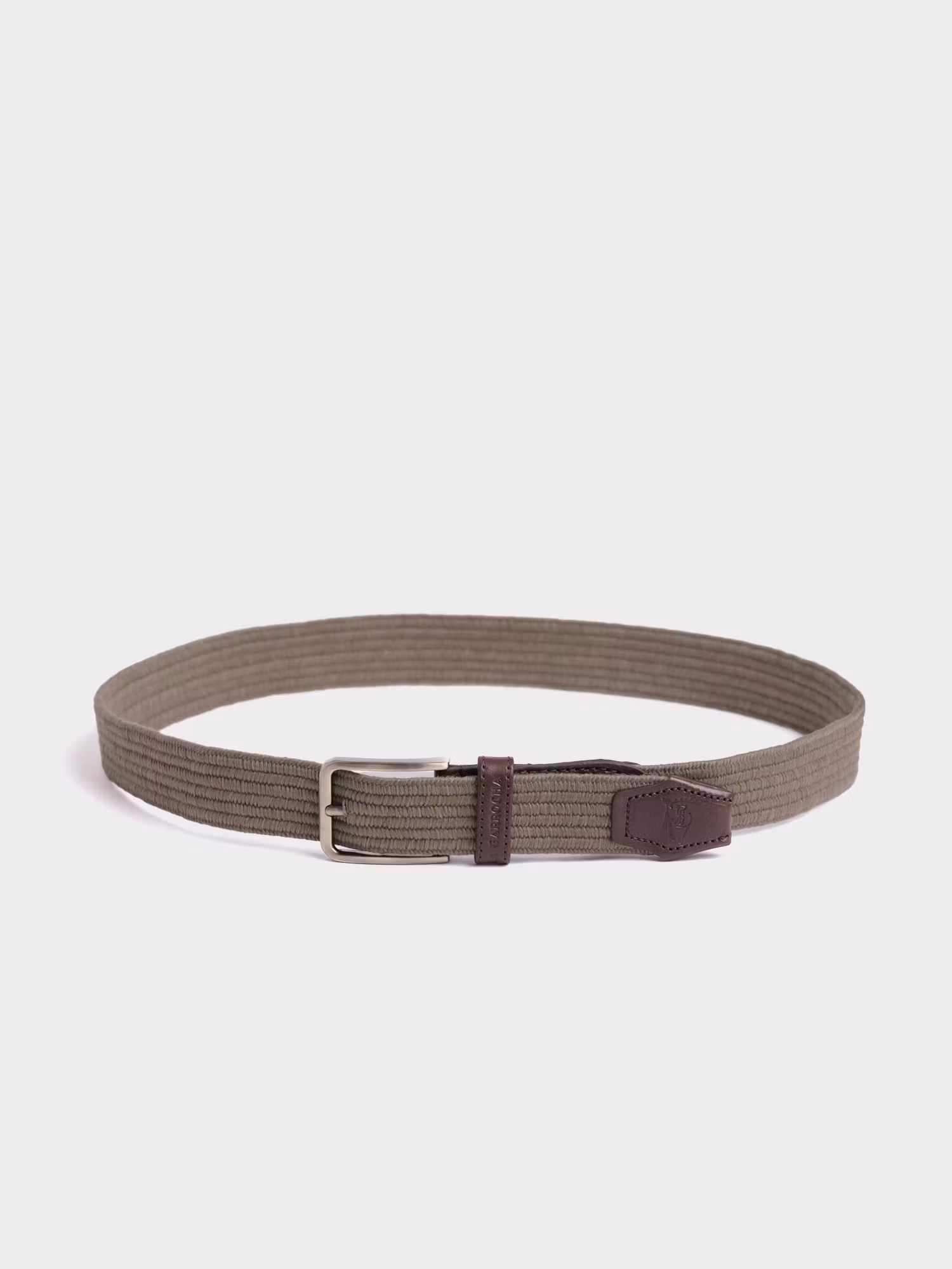 Cinto Entrançado Encerado | Greige