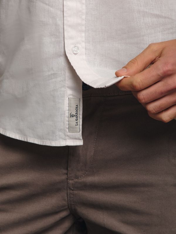 Linen Shirt | Beige