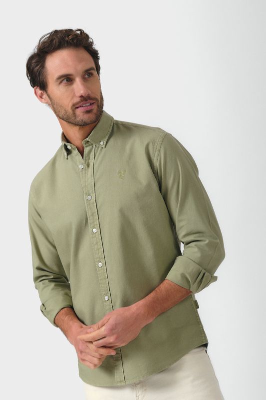 Garment Dyed Shirt | Verde