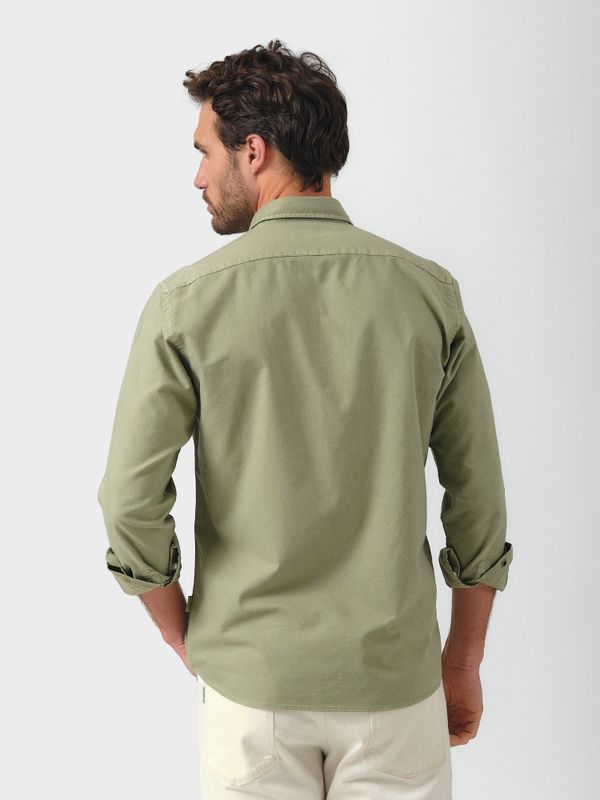 Garment Dyed Shirt | Verde
