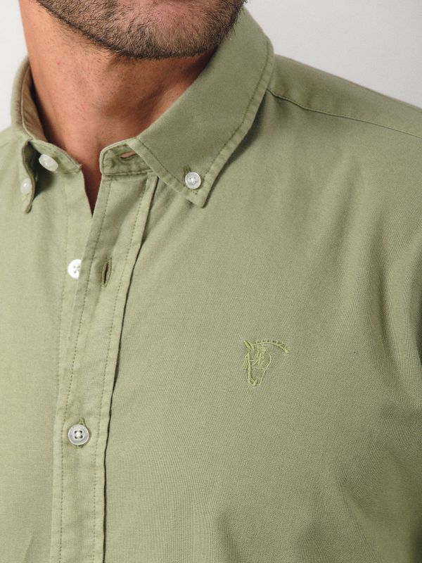 Chemise Garment Dyed | Verde