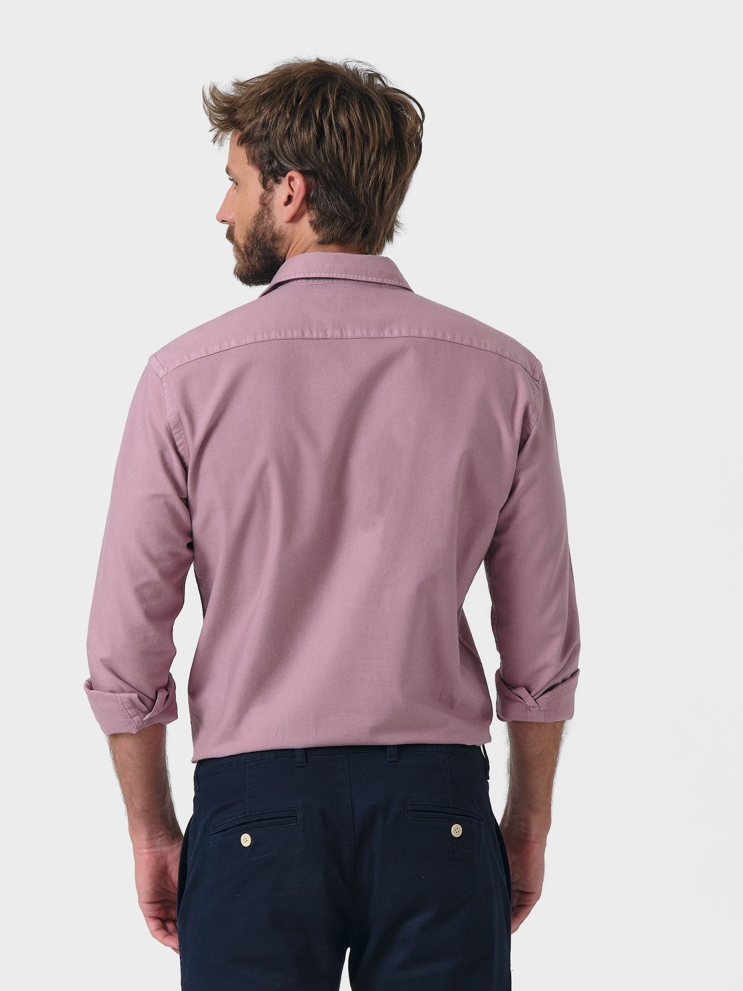 Chemise Polo Garment Dyed | Lavanda 