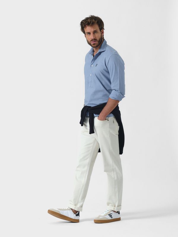 Garment Dyed Polo Shirt | Ártico 