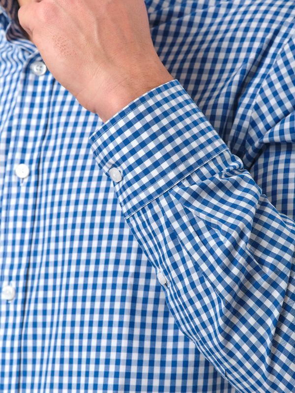 Chemise à carreaux vichy | Azul 