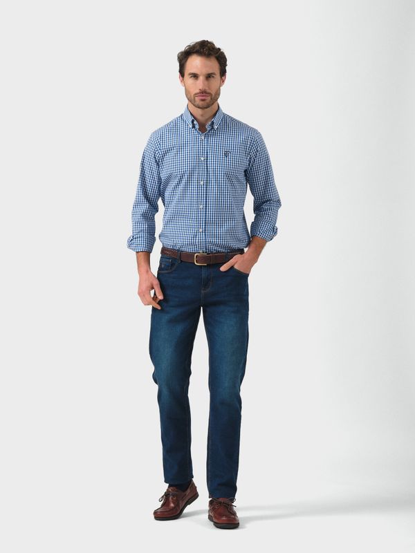 Chemise à carreaux vichy | Azul 