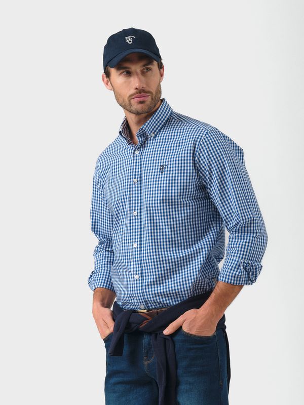 Chemise à carreaux vichy | Azul 