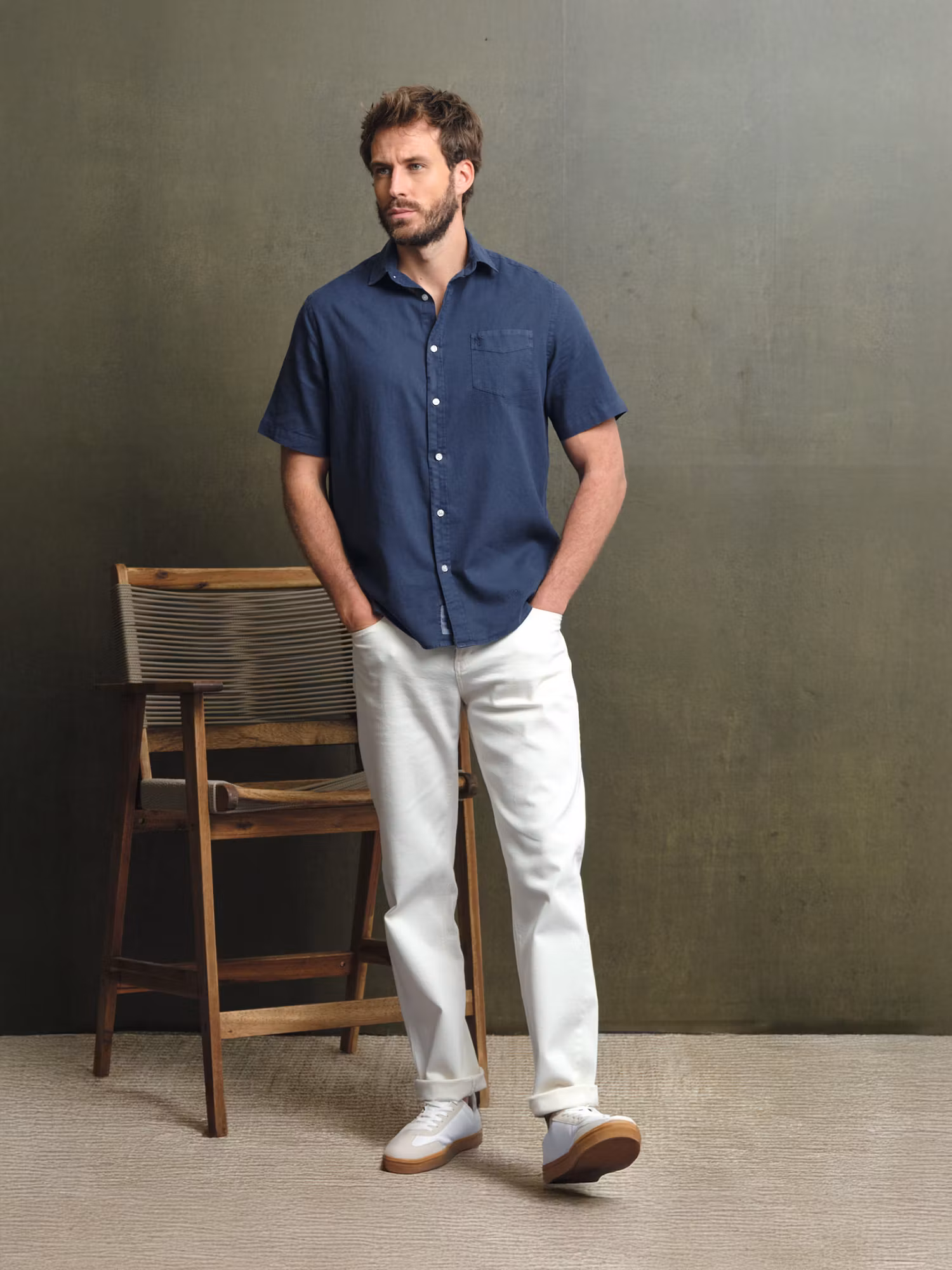 Short Sleeve Shirt | Marino