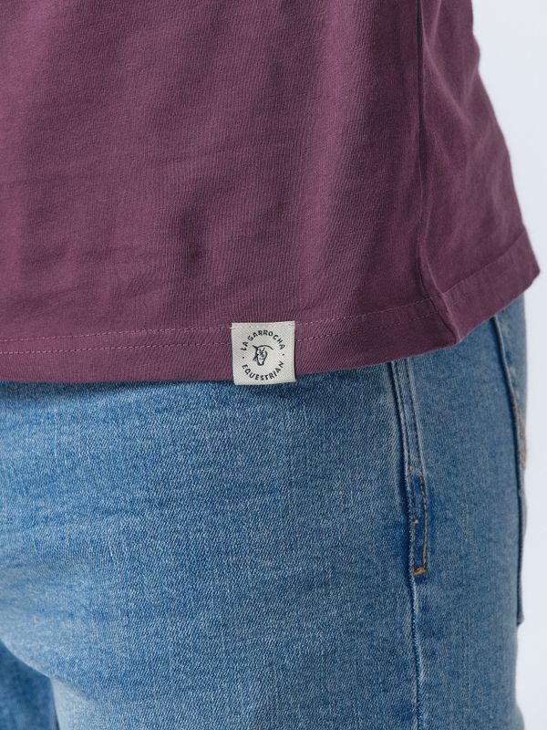 T-shirt EQ Mini | Malva