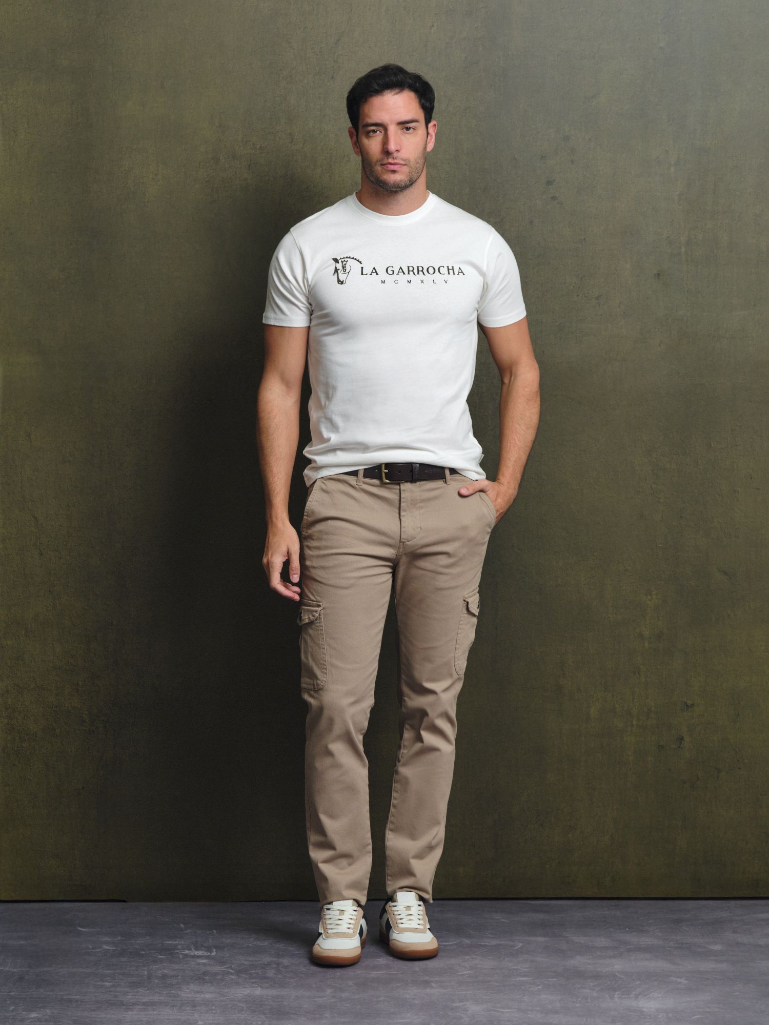 Classic Flock Print T-shirt | Crudo