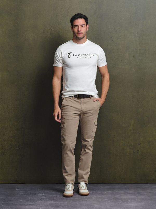 T-shirt Flock Print Classique | Crudo