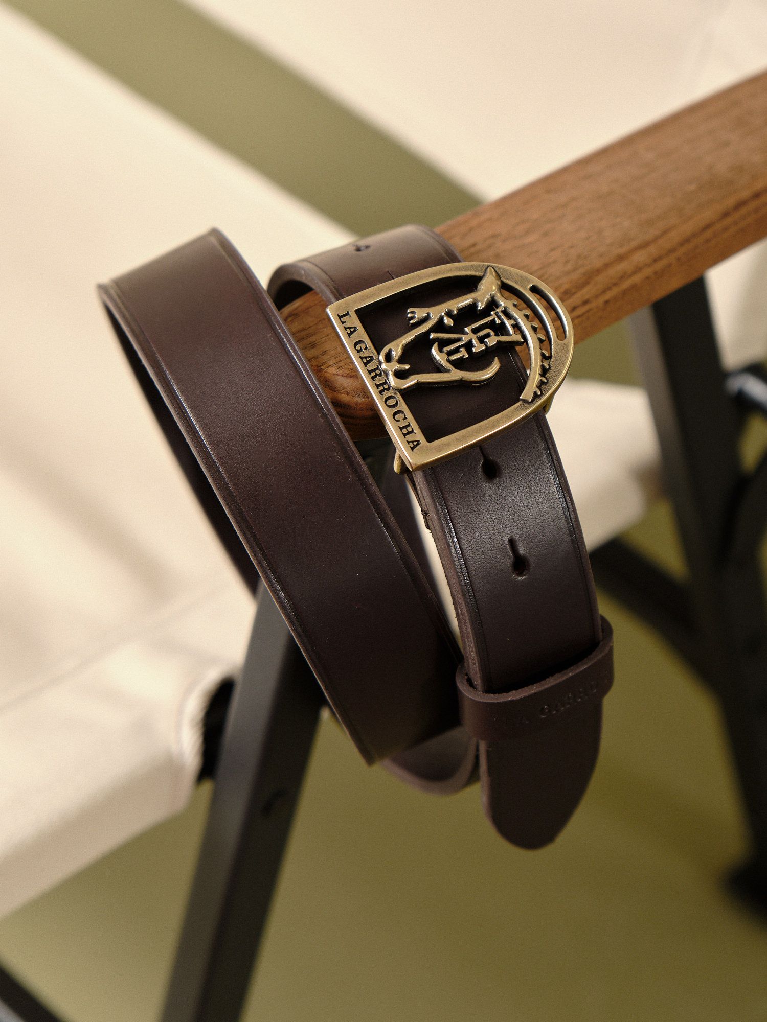 Ceinture Estribo | Chocolate