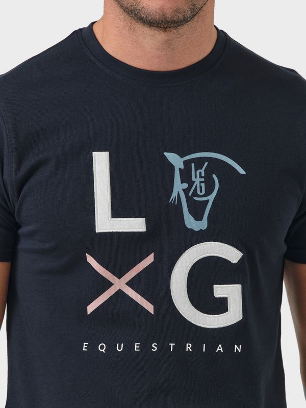 T-shirt LG Patch | Marino