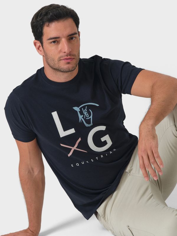 T-shirt LG Patch | Marino