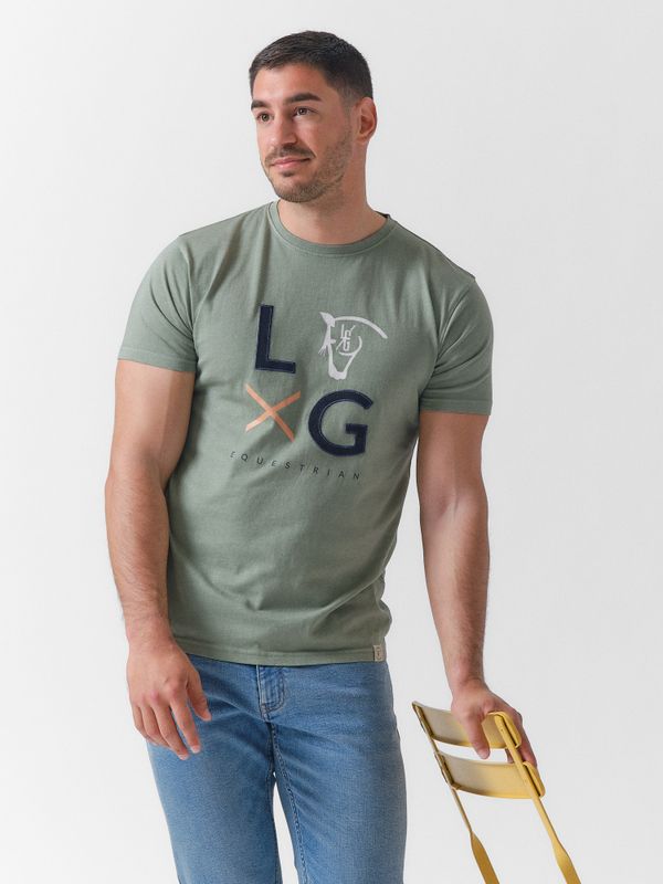 T-shirt LG Patch | Salvia