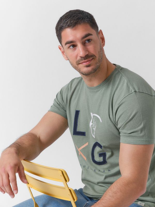 T-shirt LG Patch | Salvia