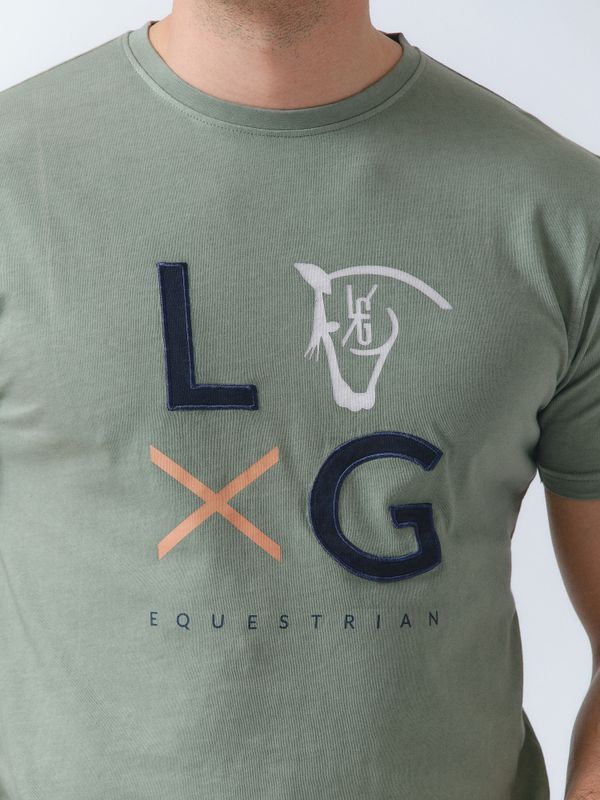 T-shirt LG Patch | Salvia