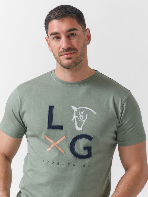 T-shirt LG Patch | Salvia
