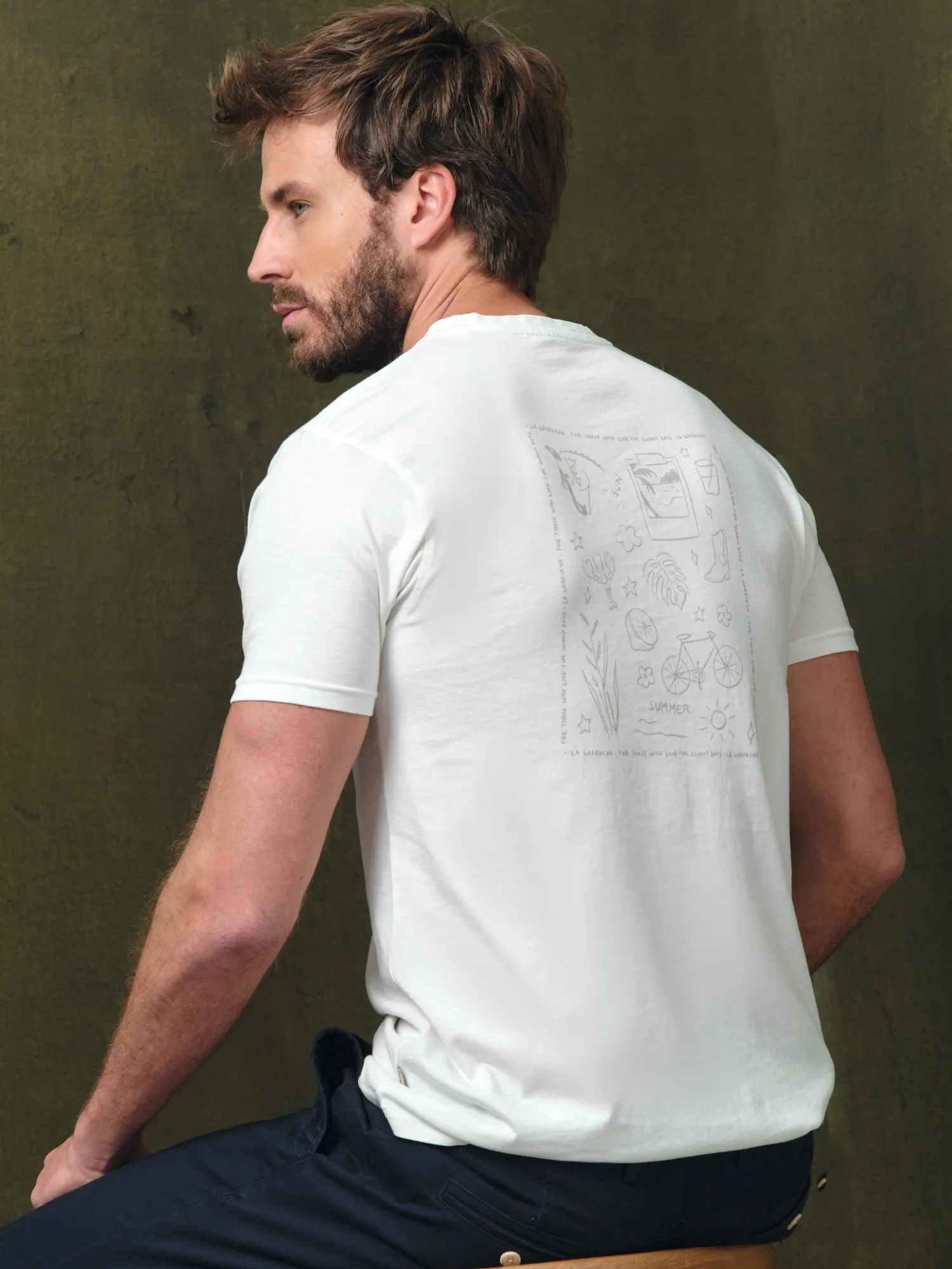 Postal T-shirt | Crudo 