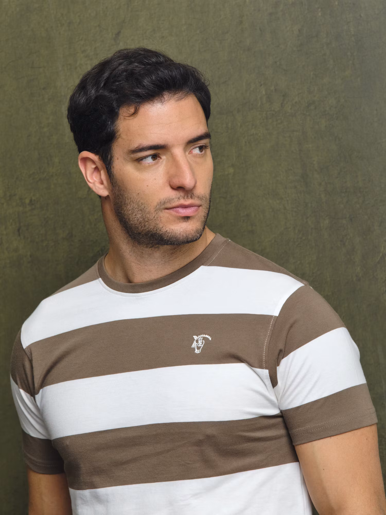 Striped T-shirt | Oliva