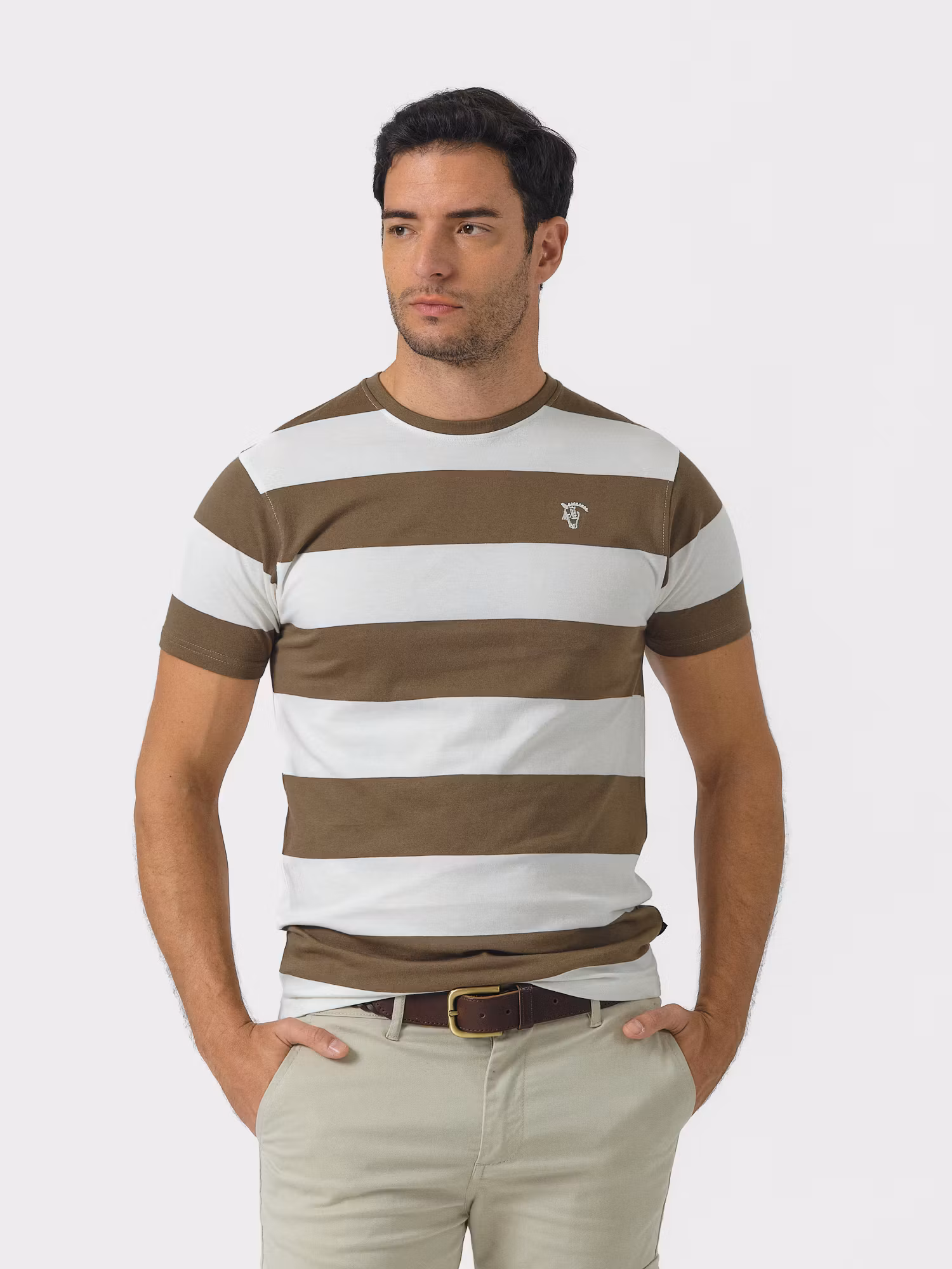 Striped T-shirt | Oliva