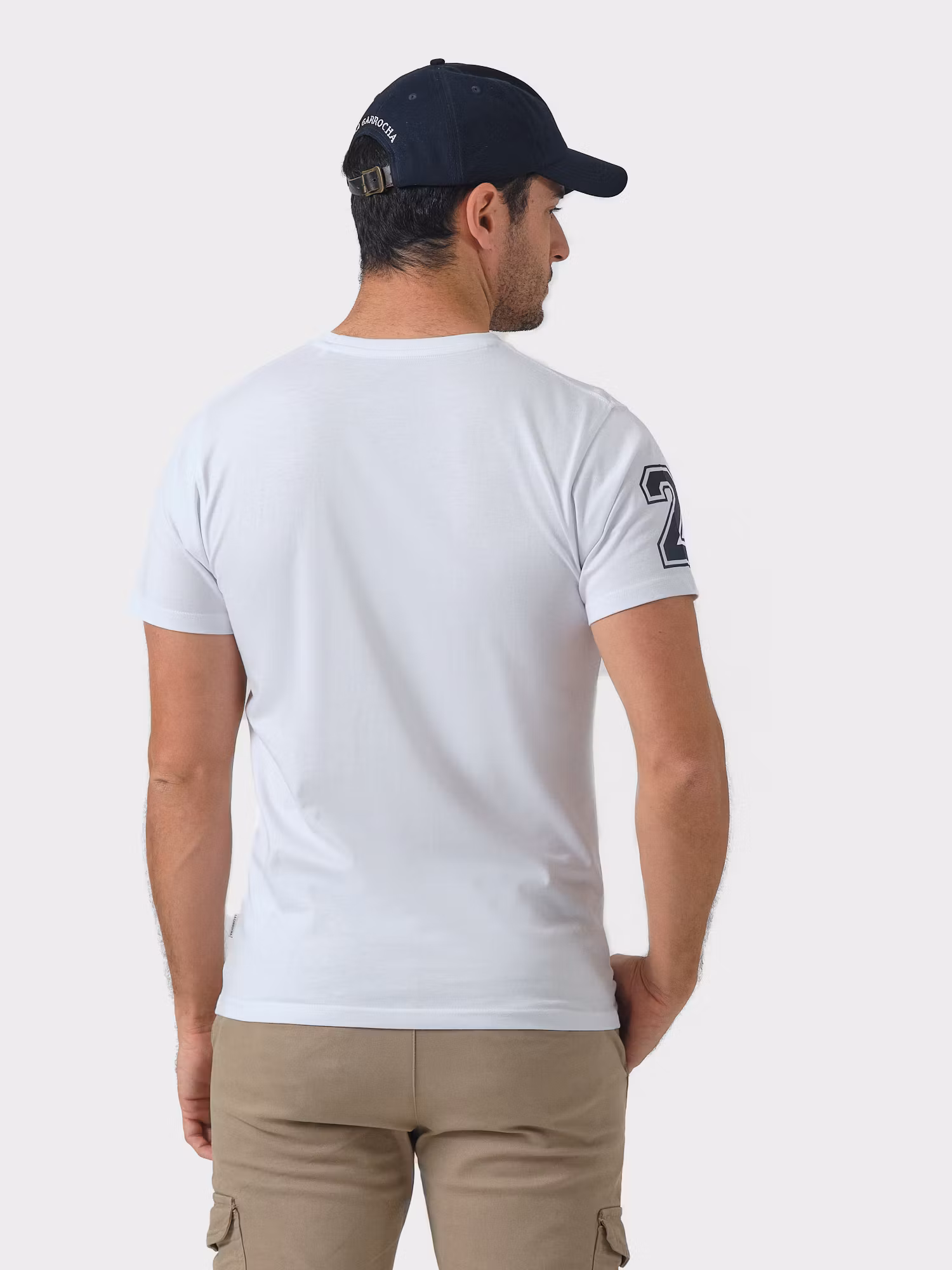 Number T-shirt | Blanco
