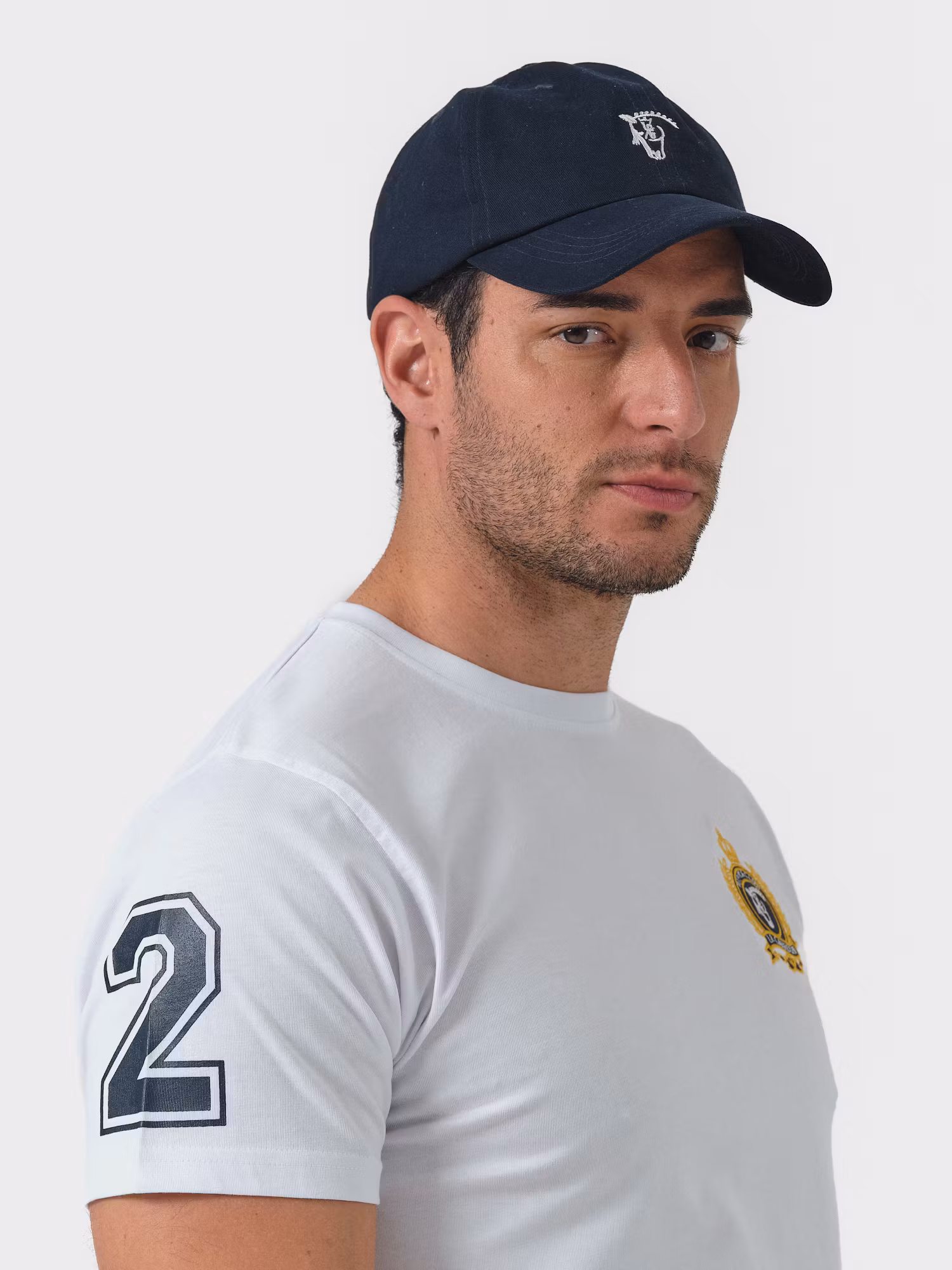 Number T-shirt | Blanco